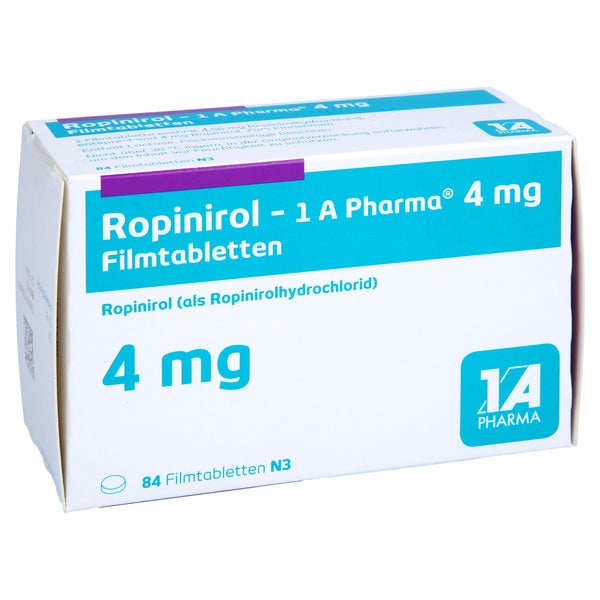Ropinirol-1a Pharma 4 mg Filmtabletten 84 St