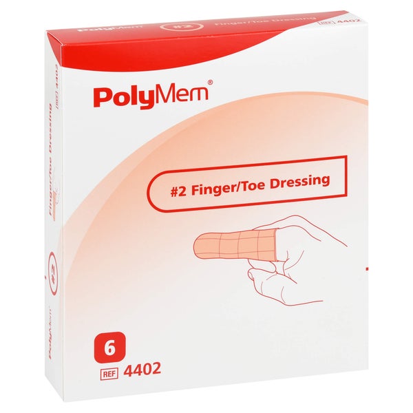 Polymem Finger Wundschnellverband Gr.2 6 St