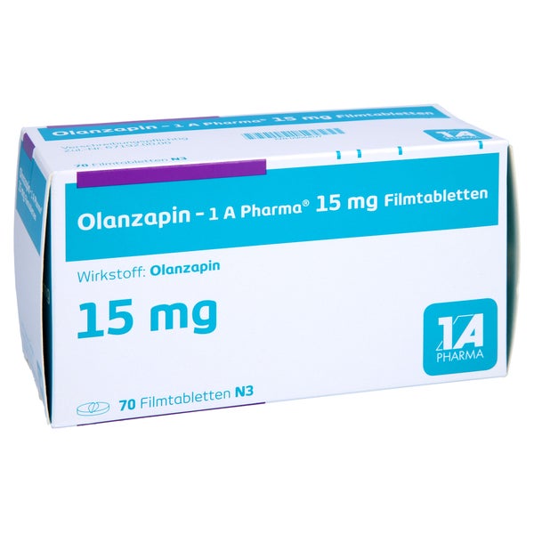 Olanzapin-1a Pharma 15 mg Filmtabletten 70 St