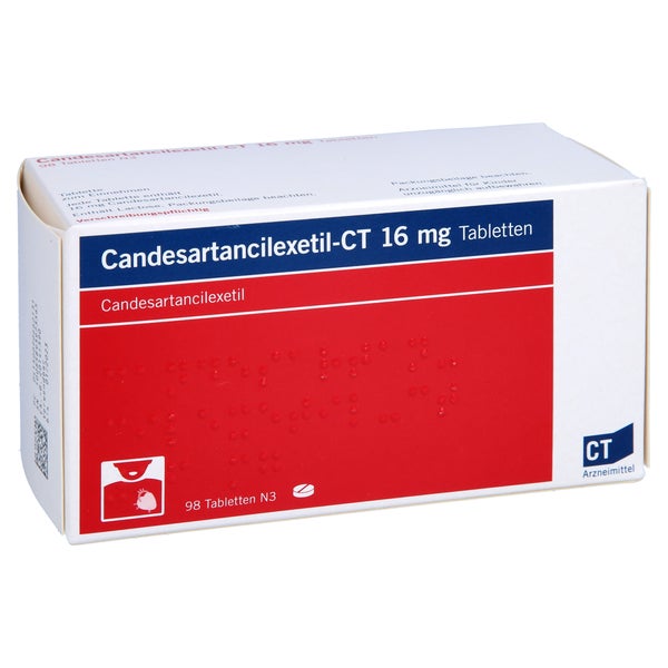 Candesartancilexetil-ct 16 mg Tabletten 98 St
