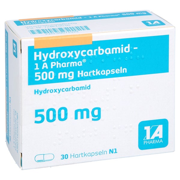 HYDROXYCARBAMID-1A Pharma 500 mg Hartkapseln 30 St