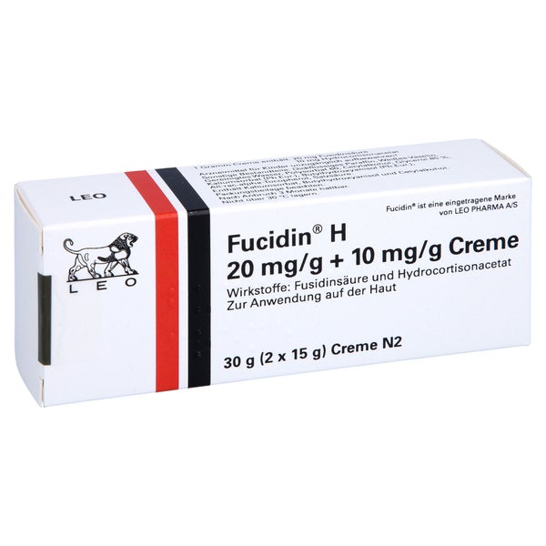 Fucidine H 20 mg/g + 10 mg/g Creme 30 g