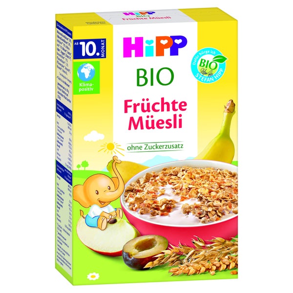HIPP Müsli Kinder Bio Früchte Müsli 200 g