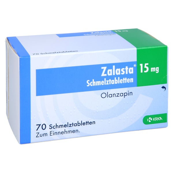 Zalasta 15 mg Schmelztabletten 70 St