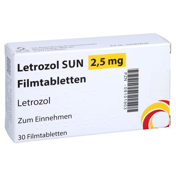 Letrozol SUN 2,5 mg Filmtabletten 30 St