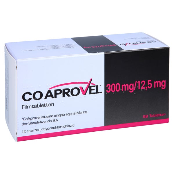 Coaprovel 300 Mg/12,5 mg Filmtabletten 98 St