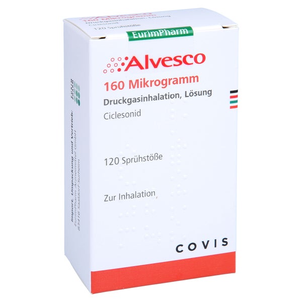 ALVESCO 160 µg 120 Hub Druckgasinhalation 1 St