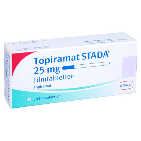 Topiramat Stada 25 mg Filmtabletten 50 St