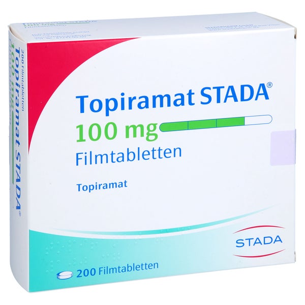 Topiramat Stada 100 mg Filmtabletten 200 St