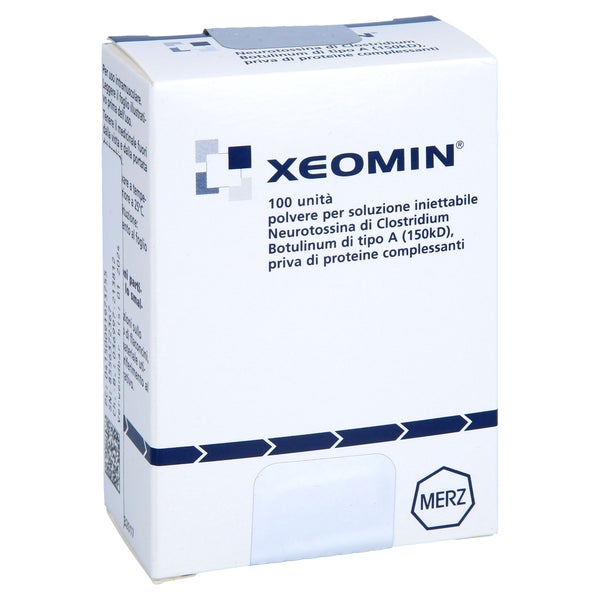 XEOMIN 100 LD50 Einheiten Plv.z.Herst.e.Inj.-Lsg. 1 St