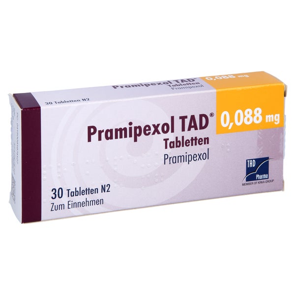 Pramipexol TAD 0,088 mg Tabletten 30 St