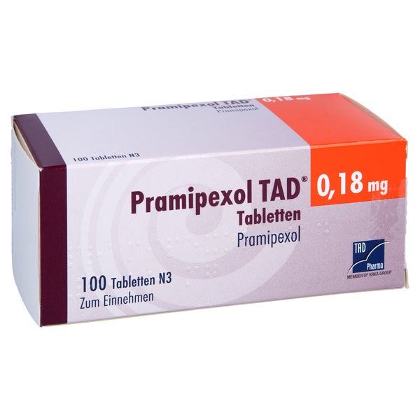 Pramipexol TAD 0,18 mg Tabletten 100 St