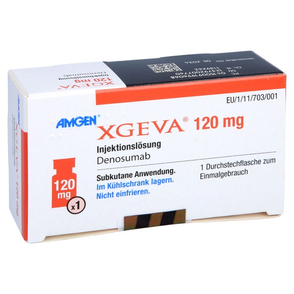 XGEVA 120 mg Injektionslösung i.e.Durchstechfl. 1 St