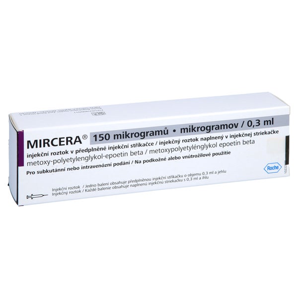 MIRCERA 150 Mikrogramm/0,3 ml Inj.-Lsg.i.e.F.-Sp. 1 St