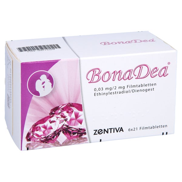 Bonadea 0,03 mg/2 mg Filmtabletten 6X21 St