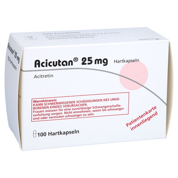 Acicutan 25 mg Hartkapseln 100 St