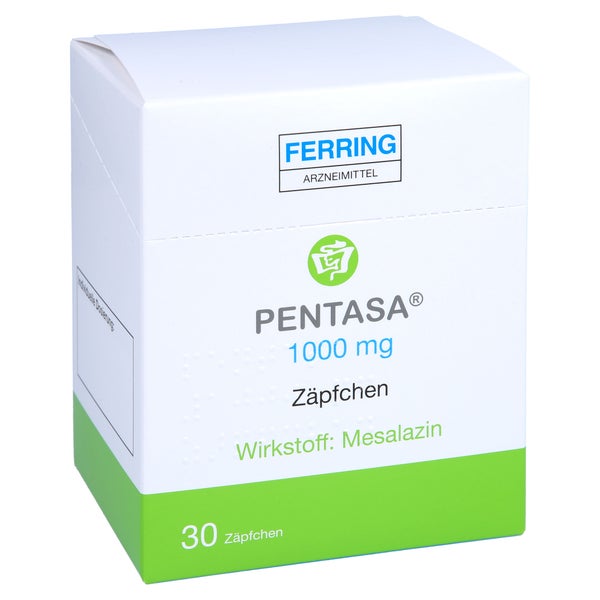 Pentasa 1.000 mg Zäpfchen 30 St