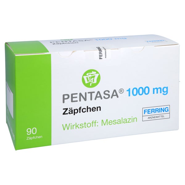 Pentasa 1.000 mg Zäpfchen 90 St