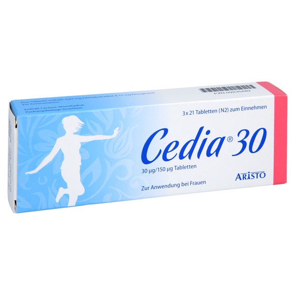 Cedia 30 30 µg/150 µg Tabletten 3X21 St