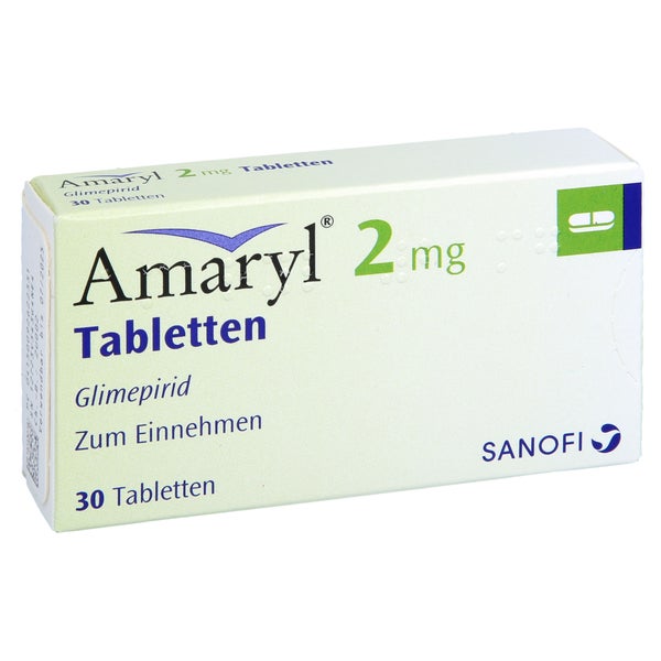 Amaryl 2 mg Tabletten 30 St