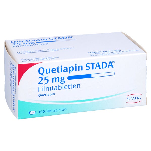 Quetiapin Stada 25 mg Filmtabletten 100 St