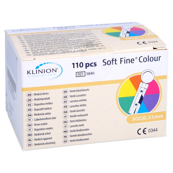 SOFT FINE Colour Lanzetten 30 G 0,32 mm 110 St