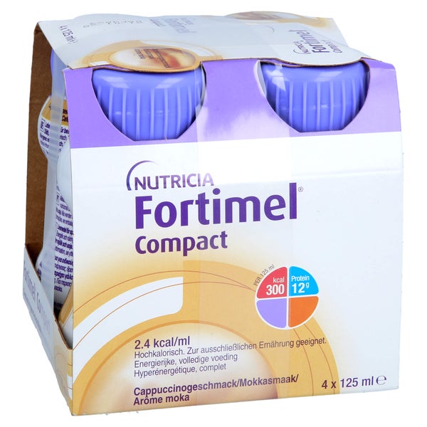 Fortimel Compact Cappuccinogeschmack 8X4X125 ml