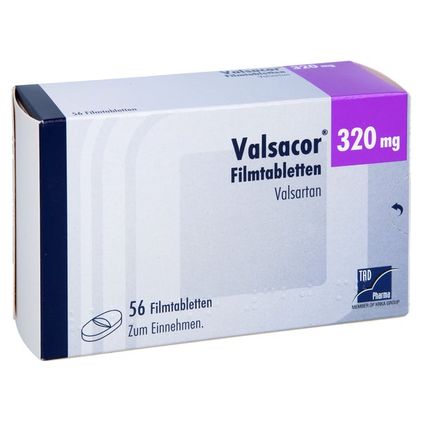 Valsacor 320 mg Filmtabletten 56 St