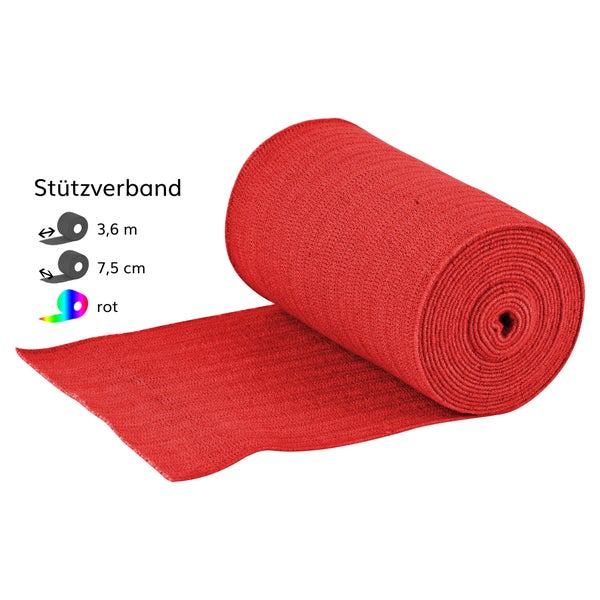 Delta-cast Soft 7,5 cmx3,6 m rot 10 St