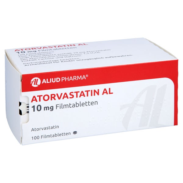 Atorvastatin AL 10 mg Filmtabletten 100 St