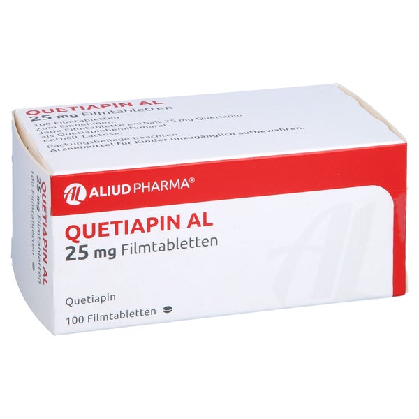 Quetiapin AL 25 mg Filmtabletten 100 St