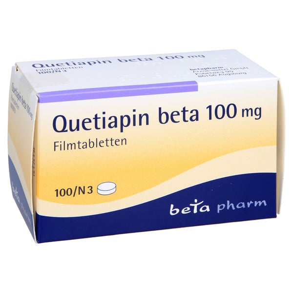 Quetiapin beta 100 mg Filmtabletten 100 St