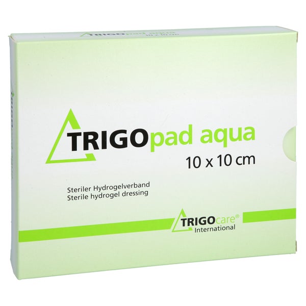 Trigopad aqua Verband 10x10 cm steril 10 St