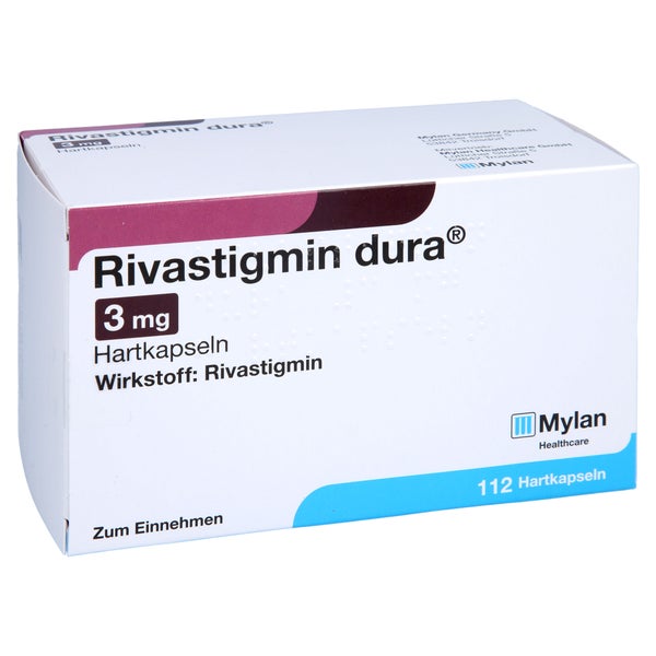 Rivastigmin dura 3 mg Hartkapseln 112 St