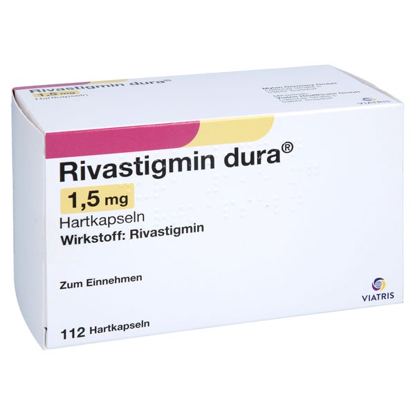 Rivastigmin dura 1,5 mg Hartkapseln 112 St