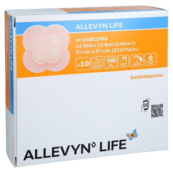 Allevyn Life 12,9x12,9 cm Silikonschaumv 10 St