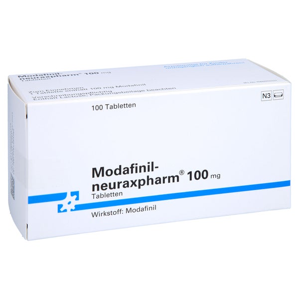 Modafinil-neuraxpharm 100 mg Tabletten 100 St