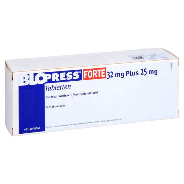 BLOPRESS forte 32 mg Plus 25 mg Tabletten 98 St