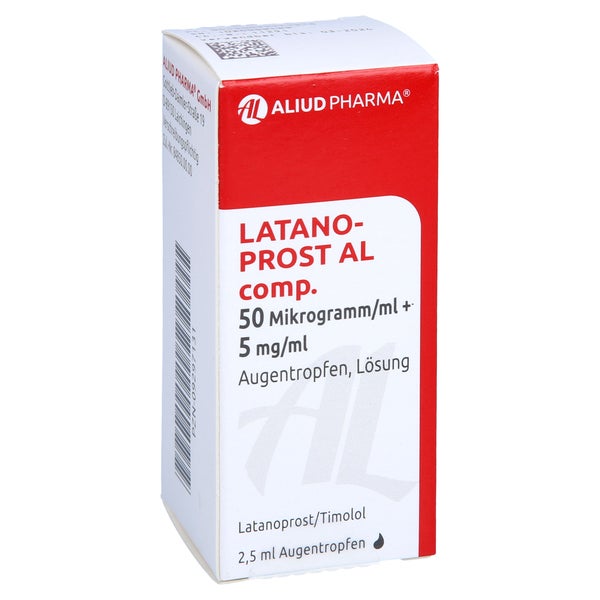 LATANOPROST AL comp.50 Mikrogr./ml+5mg/ml Augentr. 2,5 ml