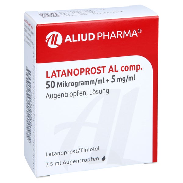 LATANOPROST AL comp.50 Mikrogr./ml+5mg/ml Augentr. 3X2,5 ml