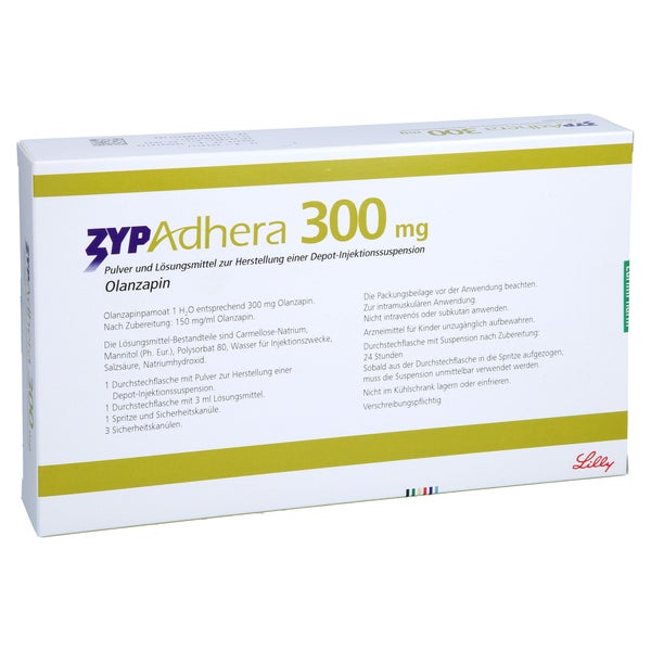 ZYPADHERA 300 mg Plv.+Lsm.z.Her.e.Depot-Inj.-Susp. 1 P