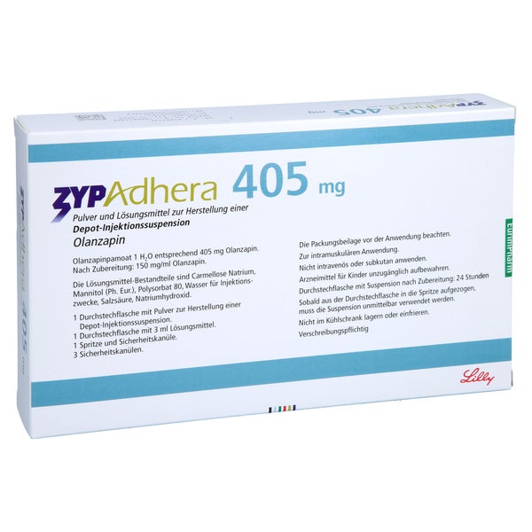 ZYPADHERA 405 mg Plv.+Lsm.z.Her.e.Depot-Inj.-Susp. 1 P