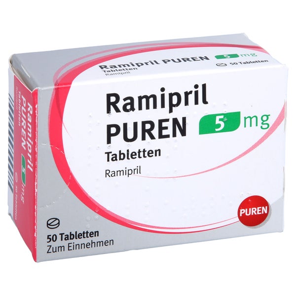 Ramipril Puren 5 mg Tabletten 50 St