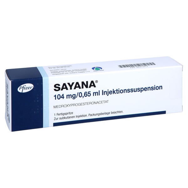 SAYANA 104 mg/0,65 ml Injekt.-Susp.i.e.Fertigspr. 1 St