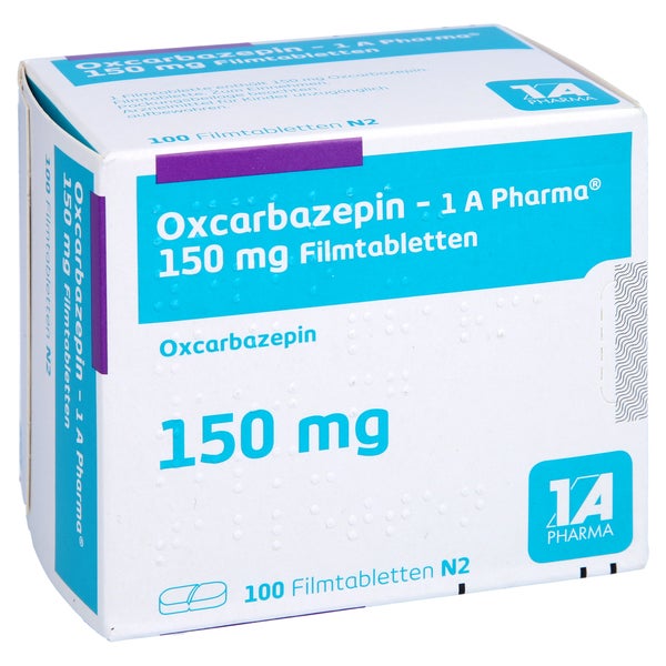 OXCARBAZEPIN-1A Pharma 150 mg Filmtabletten 100 St