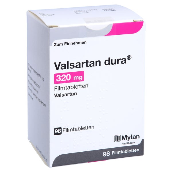 Valsartan dura 320 mg Filmtabletten 98 St