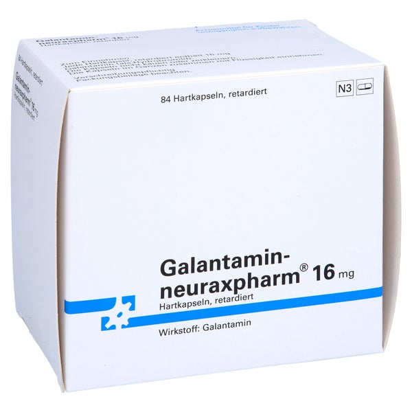 GALANTAMIN-neuraxpharm 16 mg Hartkaps.retardiert 84 St