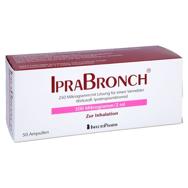 IPRABRONCH 500 µg/2 ml Lösung f.e.Vernebler 50 St