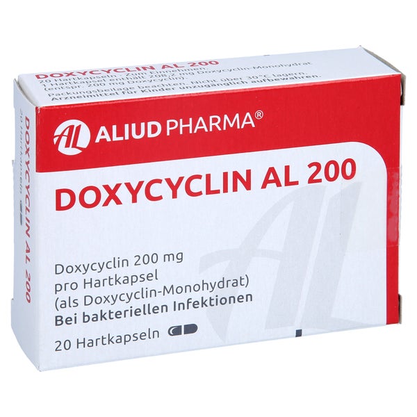 Doxycyclin AL 200 Hartkapseln 20 St