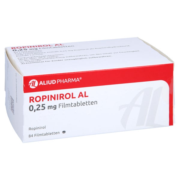 Ropinirol AL 0,25 mg Filmtabletten 84 St